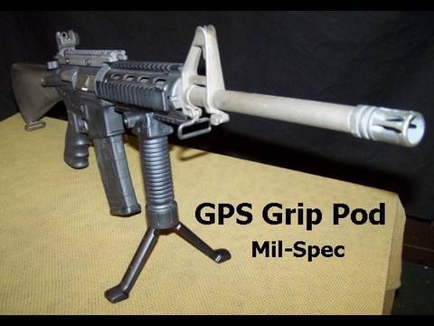 GPS Grip Pod 02 Forearm Bipod Grip - YouTube