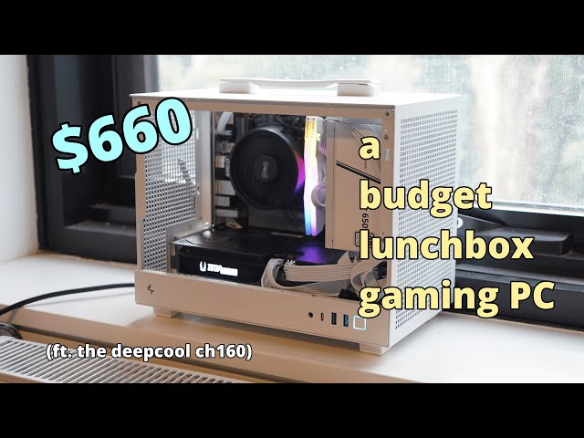 Let's Build a Budget $660 Lunchbox Gaming PC!! (ft. the Deepcool