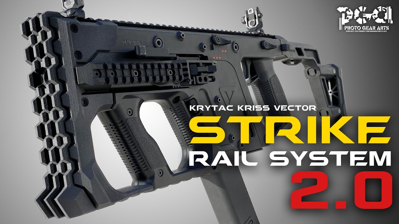 LayLax New Product | KRYTAC KRISS VECTOR strike rail system 2.0