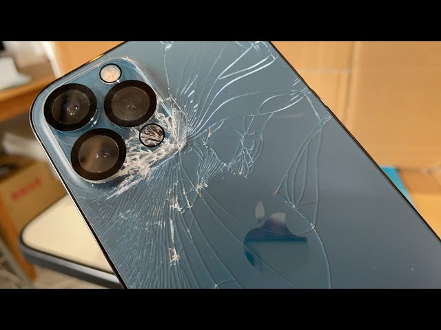 パキポキ簡単♪】iPhone 12 Pro Max バックパネル交換修理 - YouTube