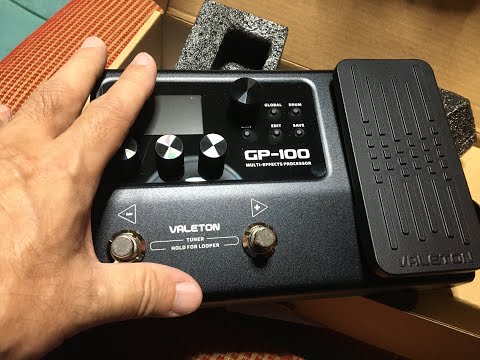 VALETON GP-100 を買ってみました！ - YouTube