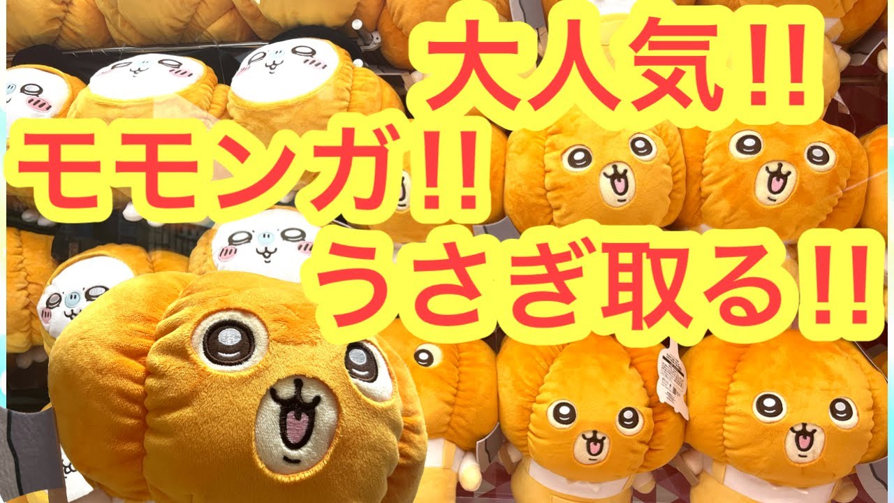 ちいかわ】うさぎモモンガカボチャBIGぬいぐるみ！！初日に取ったら
