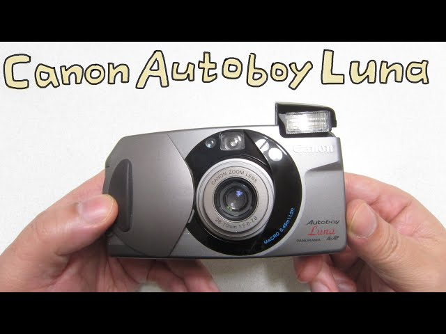 フィルムカメラ】Canon Autoboy Luna オートボーイ ルナ で撮影しま
