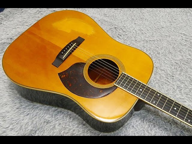 Rare Buffalo Headstock YAMAKI B30 Japan vintage acoustic Made in