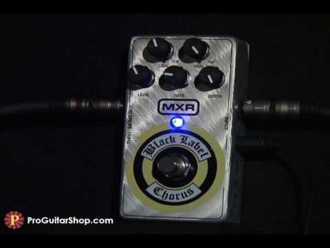 MXR Black Label Chorus - YouTube