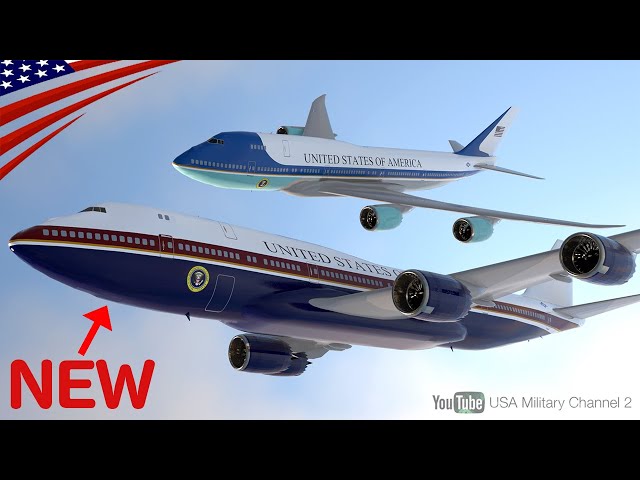 New 550 billion yen Air Force One] New design!? Flying White House