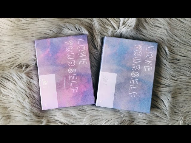 UNBOXING] BTS Love Yourself In New York & Europe DVD Sets - YouTube