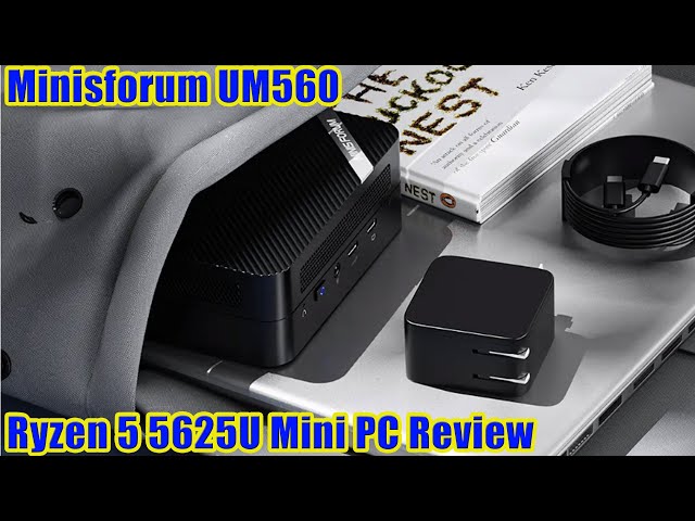📌 Minisforum UM560 Ryzen 5 5625U Mini PC Unboxing Review Monero