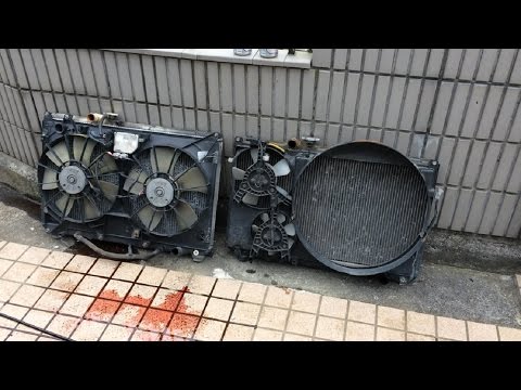 Serious DIY] Vol.10 JZX100 Chaser electric fan conversion (Part 1