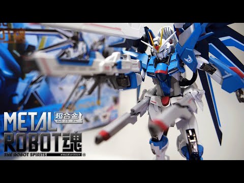 Chogokin METAL ROBOT Spirits Rising Freedom Gundam Review [Mobile