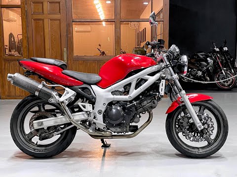 SUZUKI SV400 VK53A - スズキ SV400 - KENZ SPORTS製マフラー、リア