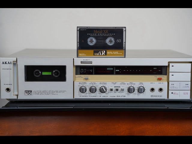 Akai GX-F31 Record Playback Demo: High-Quality Sound Showcase