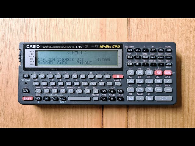 CASIO 16-BIT CPU ポケットコンピュータ FX-890P ジャンク CASIO