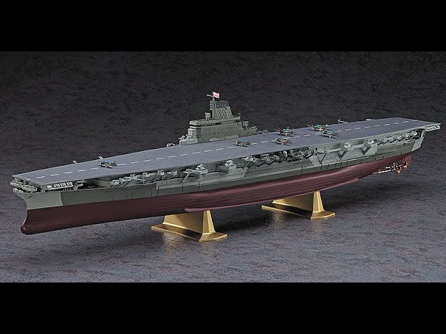 Japanese Navy Aircraft Carrier Shinano Plastic Model Kit Hasegawa
