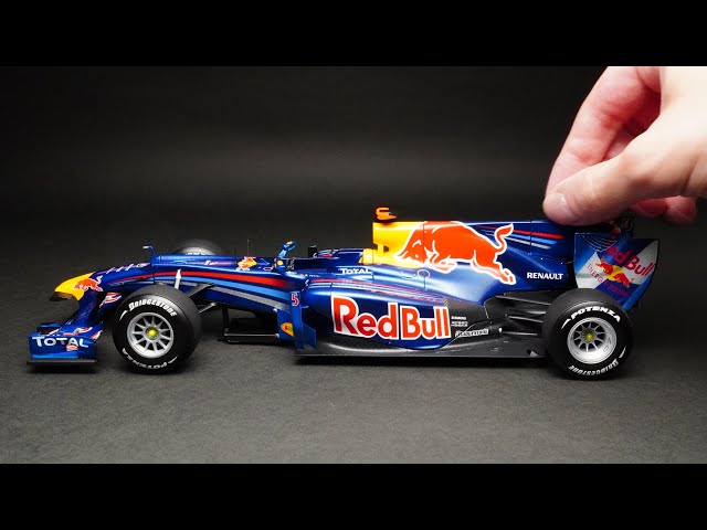 2】Building TAMIYA 1/20 Red Bull Racing Renault RB6-Assemble