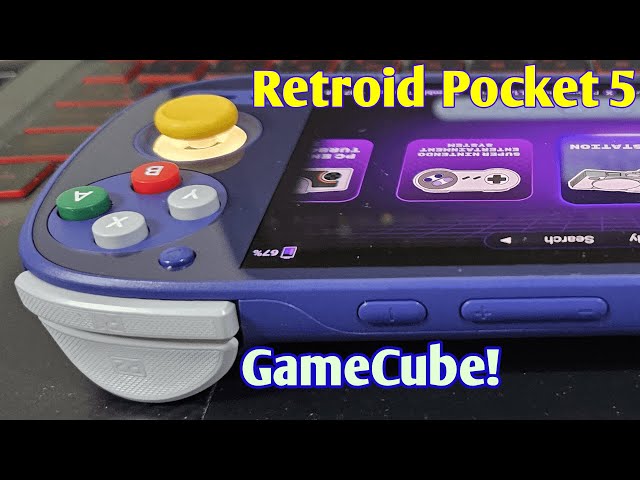 Retroid Pocket 5 GameCube Edition (and Official Case) - YouTube