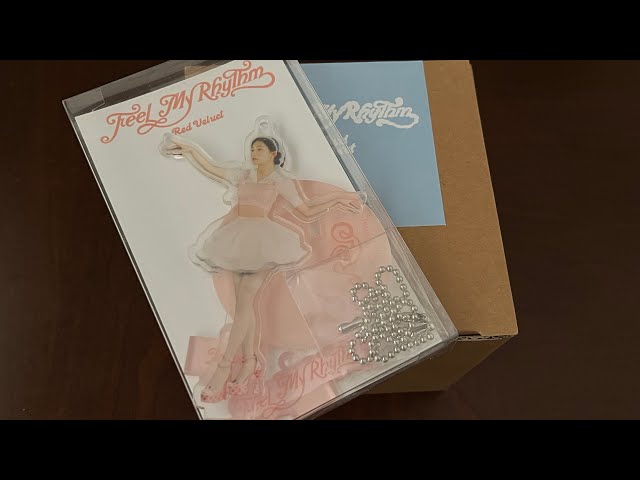 Unboxing] Red Velvet Irene Feel My Rhythm Merch ⟡ glass cup +