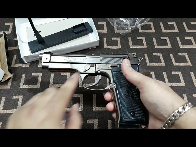 Pietro Beretta M9 US9mm Replica Pistol,Gun lighter unboxing