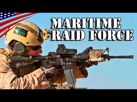 US Marines Elite Unit MRF (Maritime Raid Force) Training