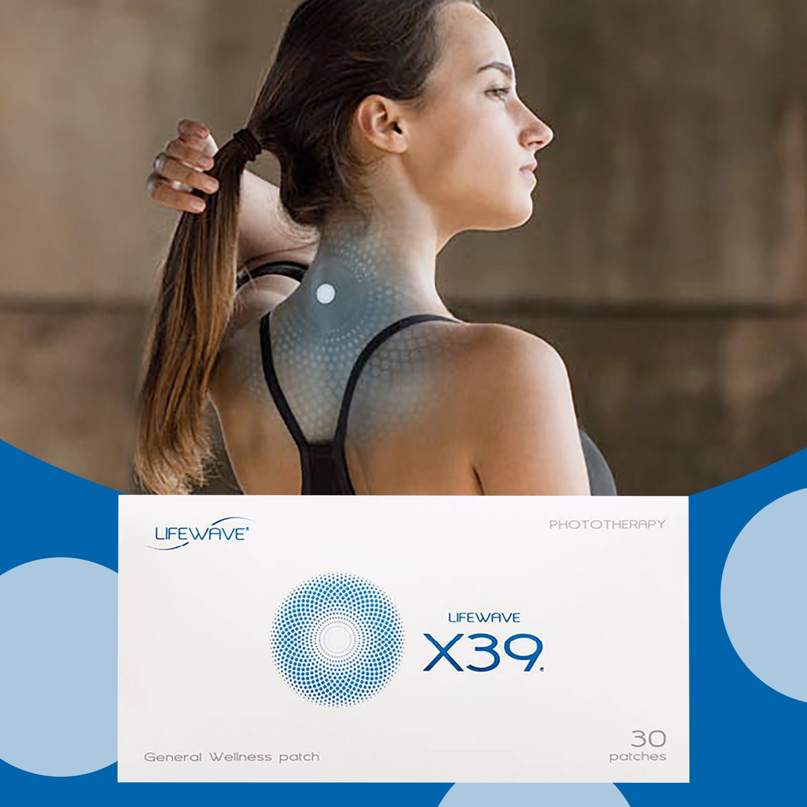 X39 lifewave Patch - Supports Improvements of Strength and Stamina