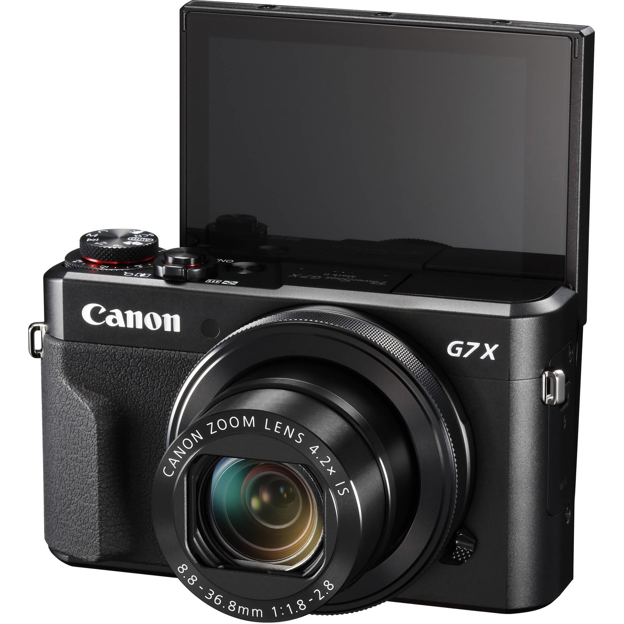 Canon PowerShot G7 X Mark II Digital Camera (Black) - Walmart.ca