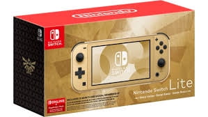 Nintendo Switch Lite Hyrule Edition, Handheld Gaming System, Gold
