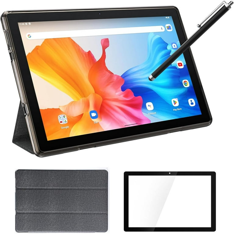 Android 11 Tablet, 10 Inch, 6GB RAM, 128GB ROM/1TB, Quad Core, 8MP