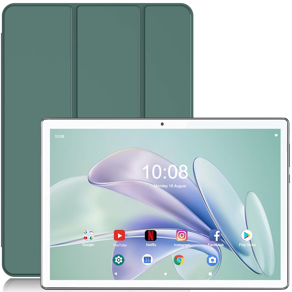 niuniutab 10 inch Android 13 Tablet with 6GB RAM, 128GB ROM, IPS