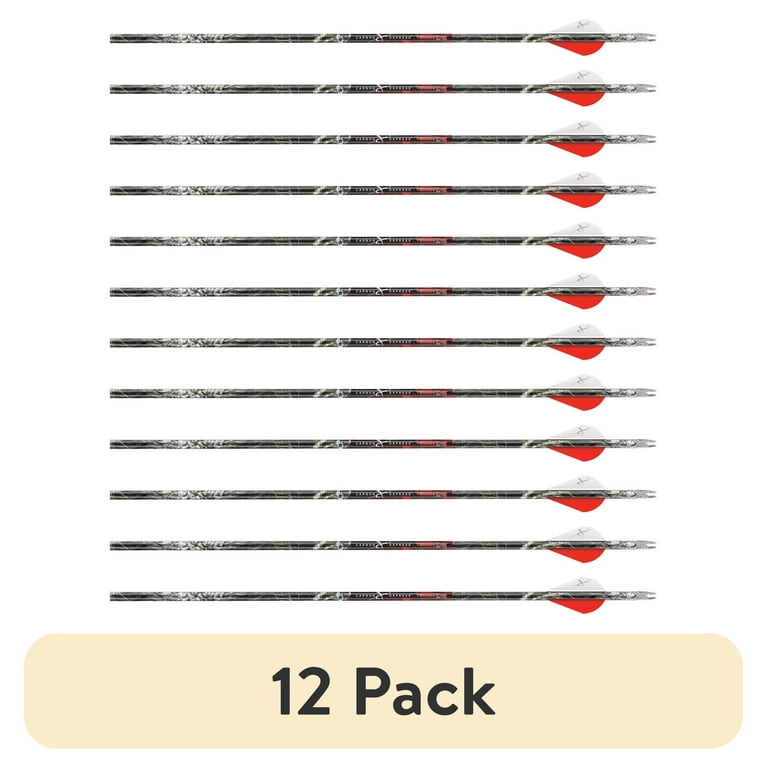 12 pack) Carbon Express Terminator Hunter 55-70 lb Draw Arrow, 30
