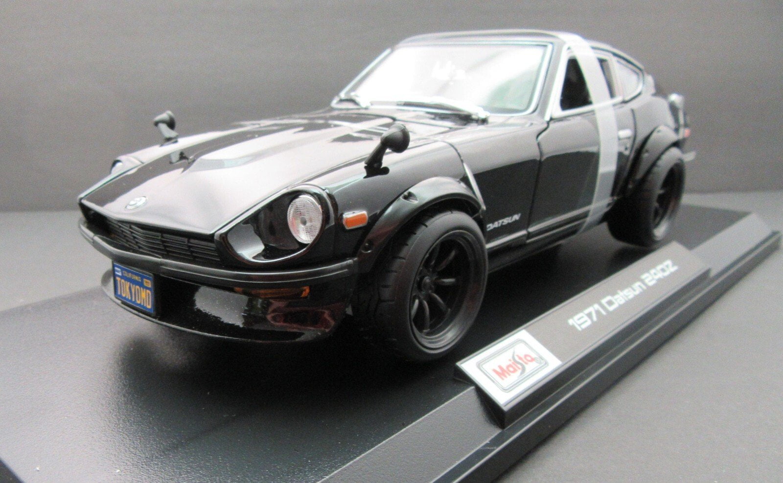 1971 Datsun 240Z Black 1:18 Metal Die Cast Maisto - Walmart.com