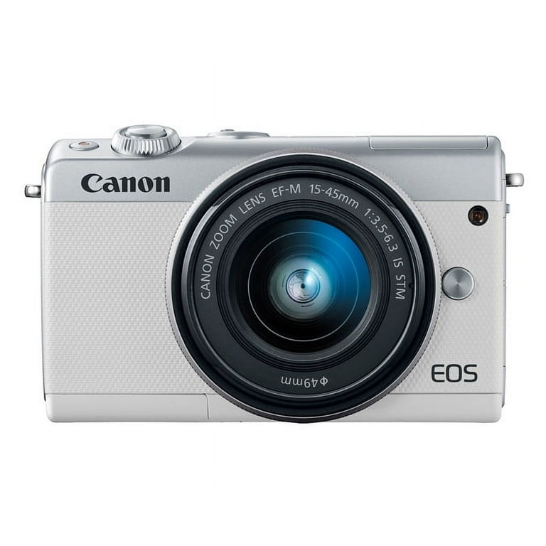 Professional Canon EOS M100 Mirrorless Digital Camera with 15-45mm