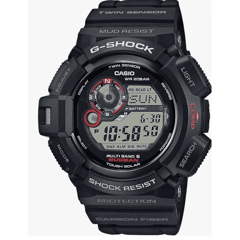 Casio G-shock Mudman Multiband6 Gw-9300-1jf - Walmart.com
