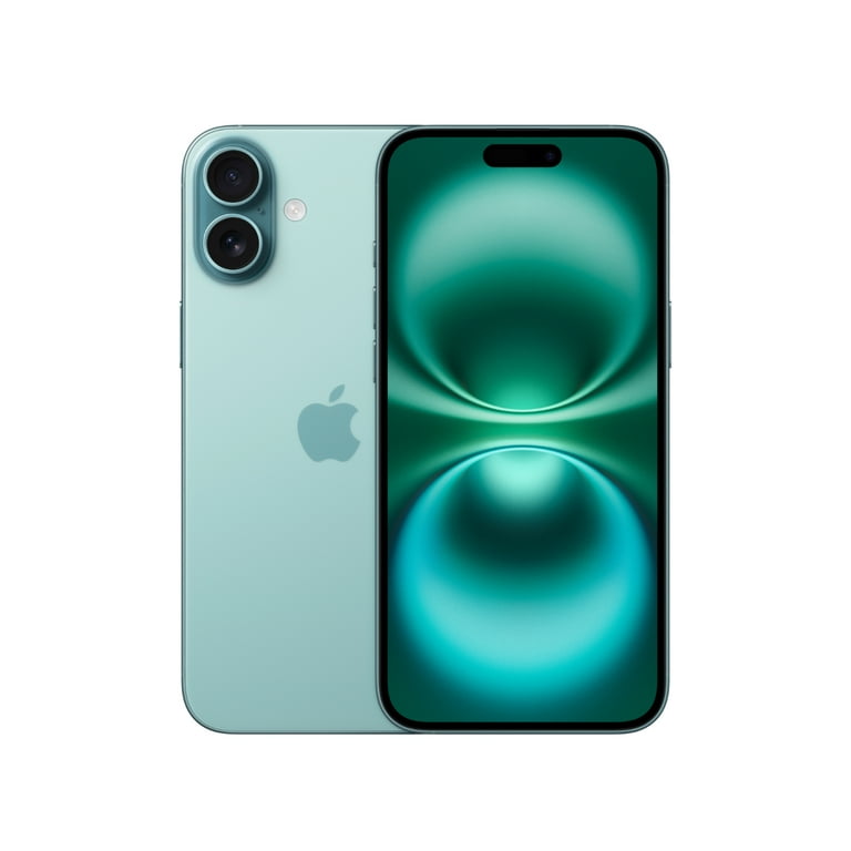 AT&T iPhone 16 Plus 512GB Teal. Apple Intelligence. - Walmart.com