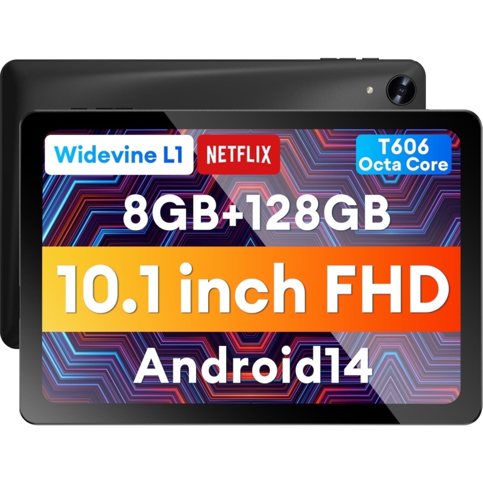 Headwolf WPad5 Android 14 Tablet, 10 Inch 1920*1200 FHD Display