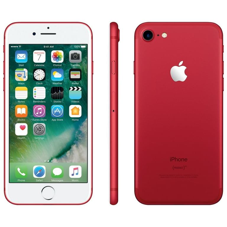 Apple iPhone 7 32GB Red GSM Unlocked Brand New - Walmart.com