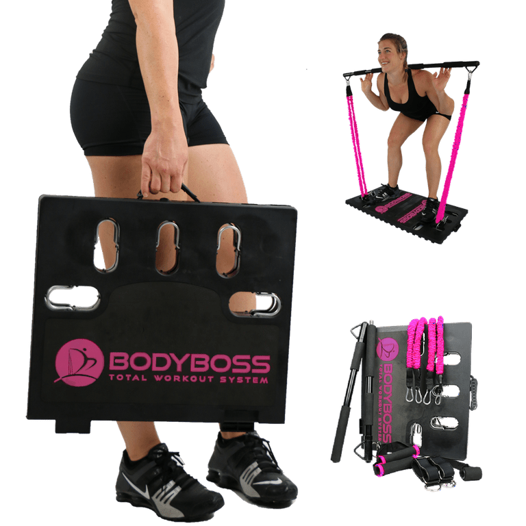 BodyBoss 2.0 - Full Portable Home Gym Workout Package + Resistance