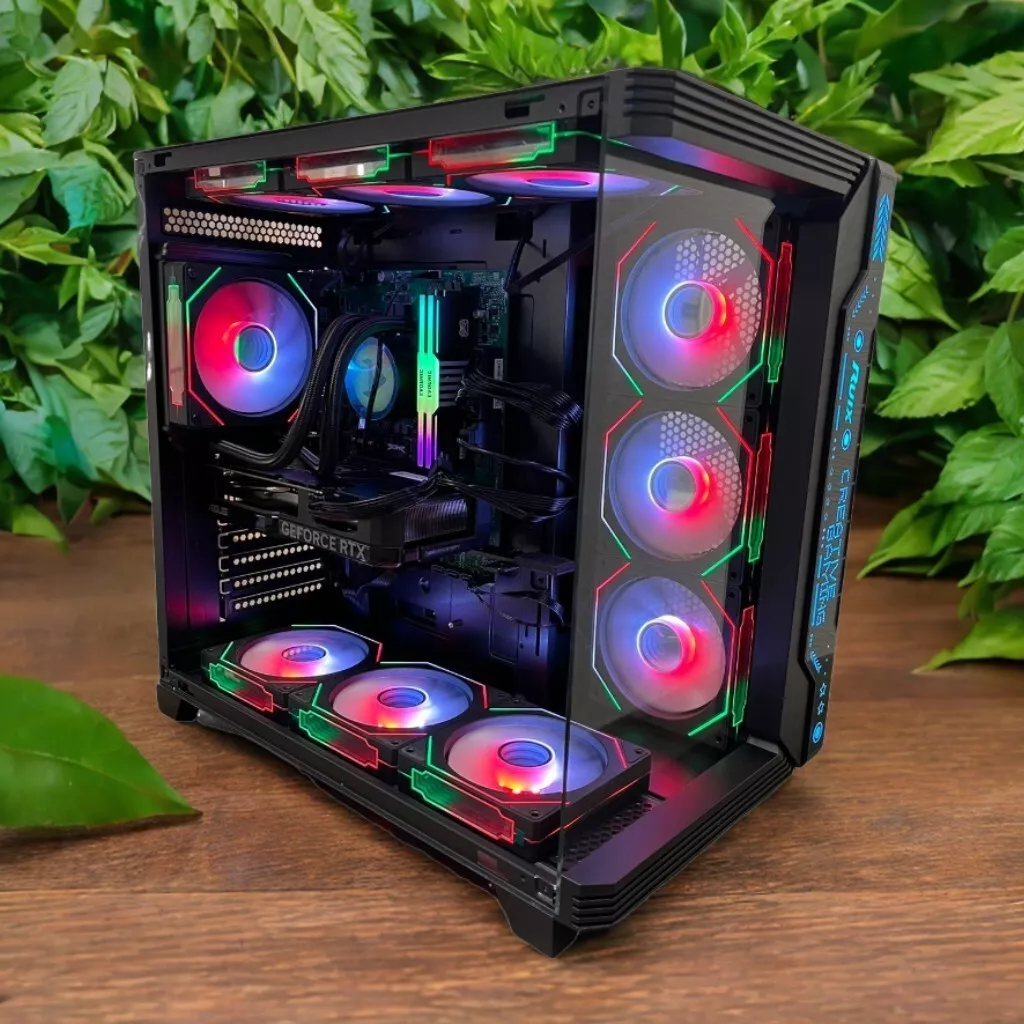 Gaming PC i5-9500 UP 16GB RAM 512 SSD NO HDD RX 460 GPU COOLER