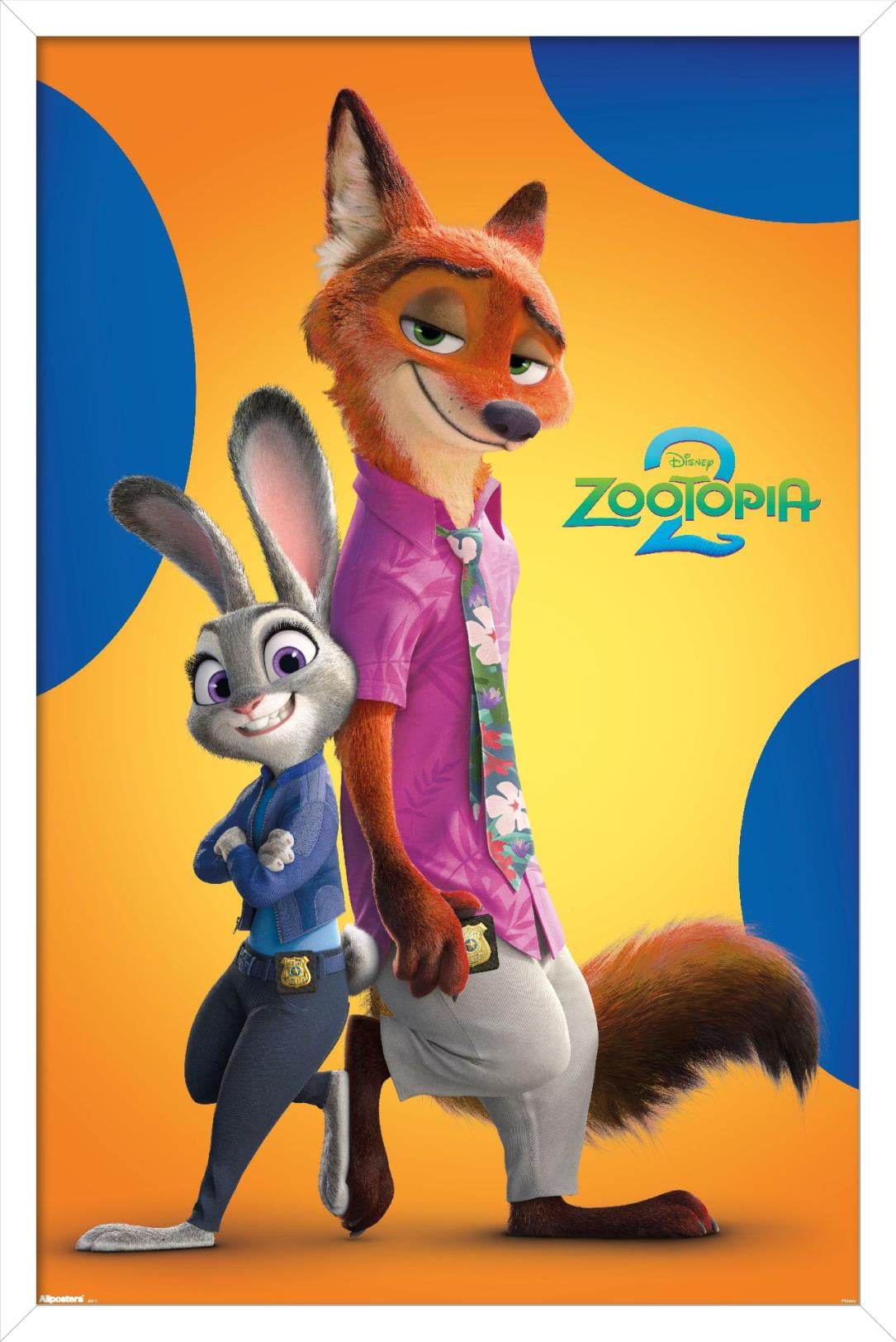 Zootopia 2ポスターフィギュア し*ー様 ズートピア2 ポスター