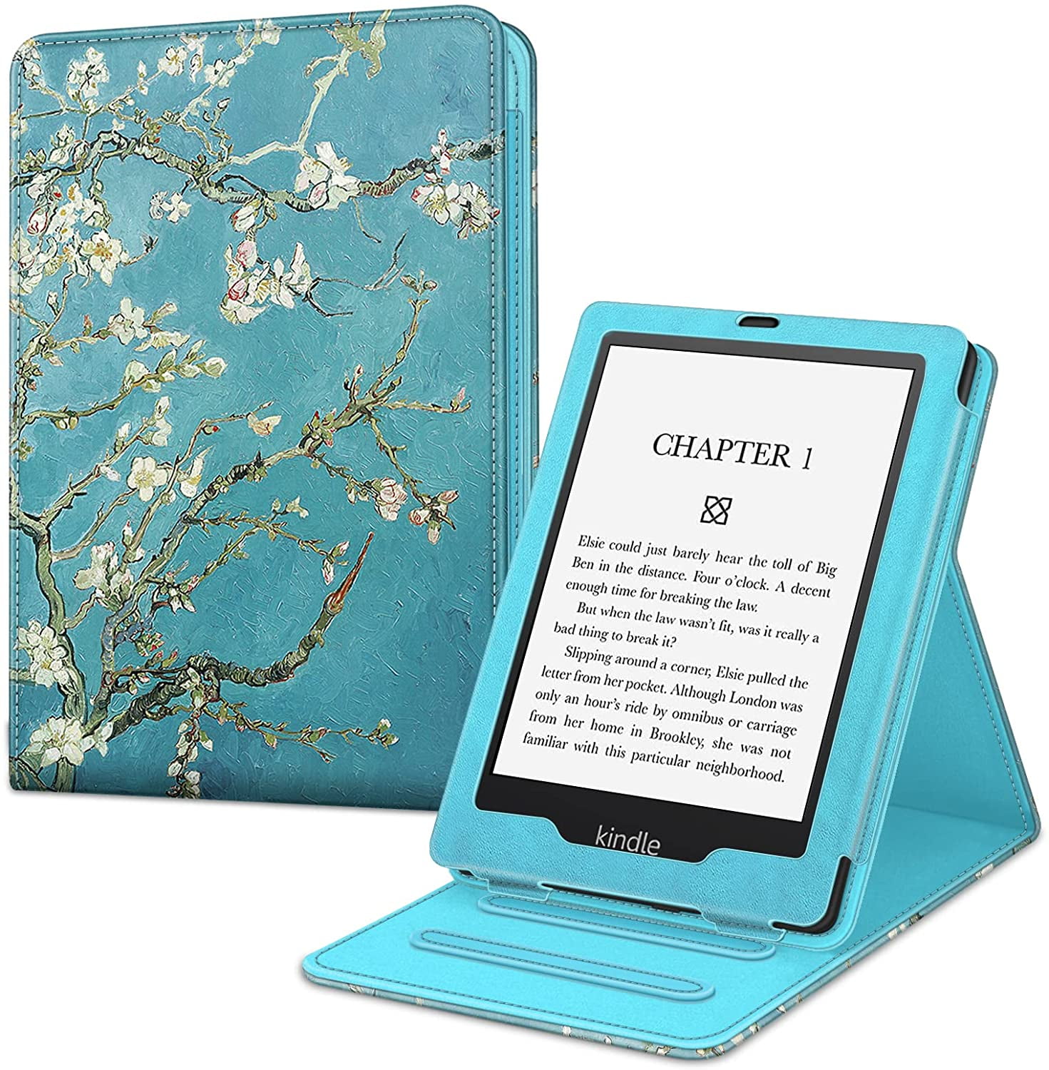 Kindle Paperwhite (第11世代) 青色カバー付き Amazon.com: Amazon