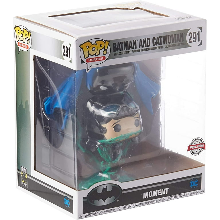 Funko POP DC Batman and Catwoman Comic Moment 291 Vinyl Figure