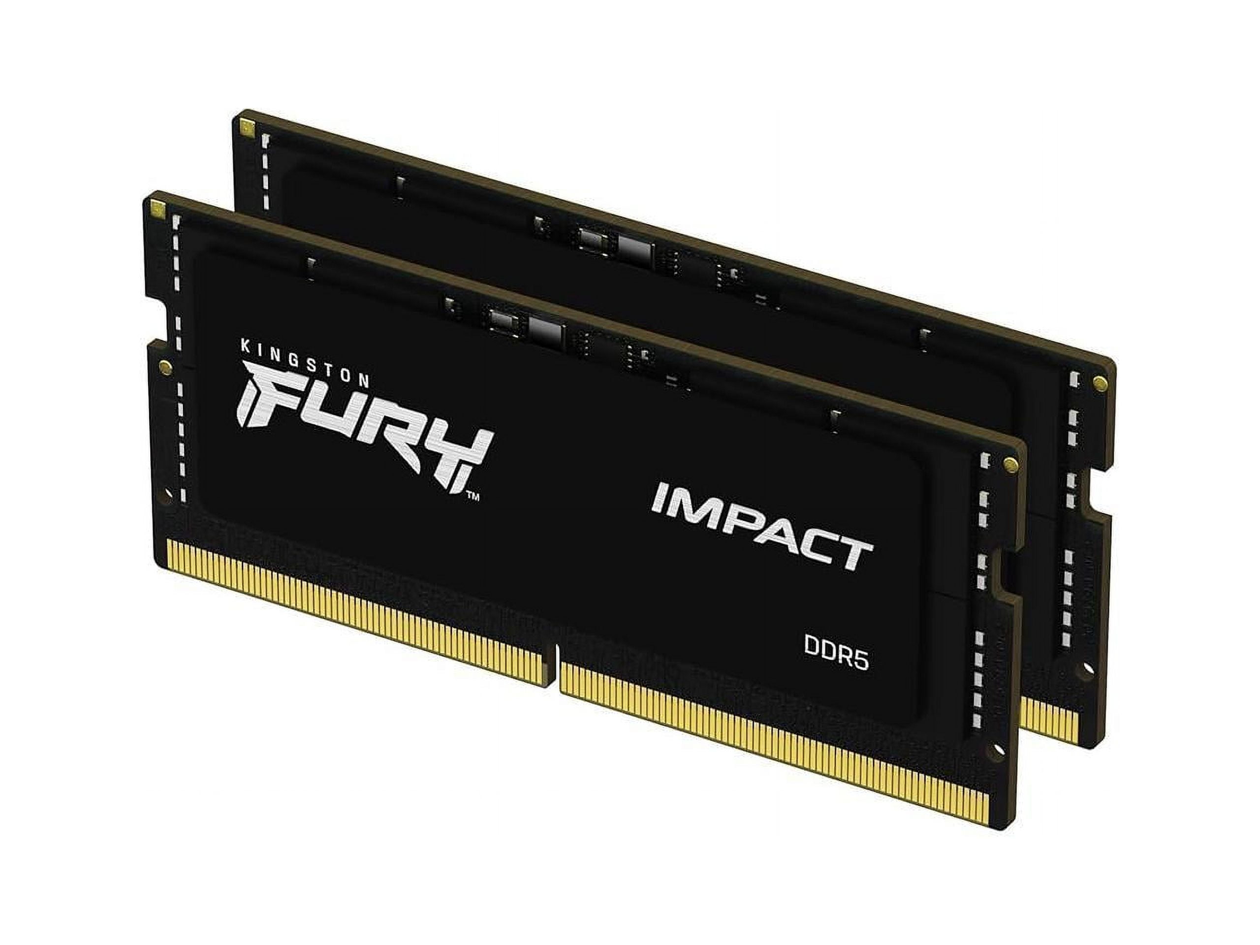 Kingston FURY Impact 16GB (2 x 8GB) 262-Pin DDR5 SO-DIMM DDR5 4800