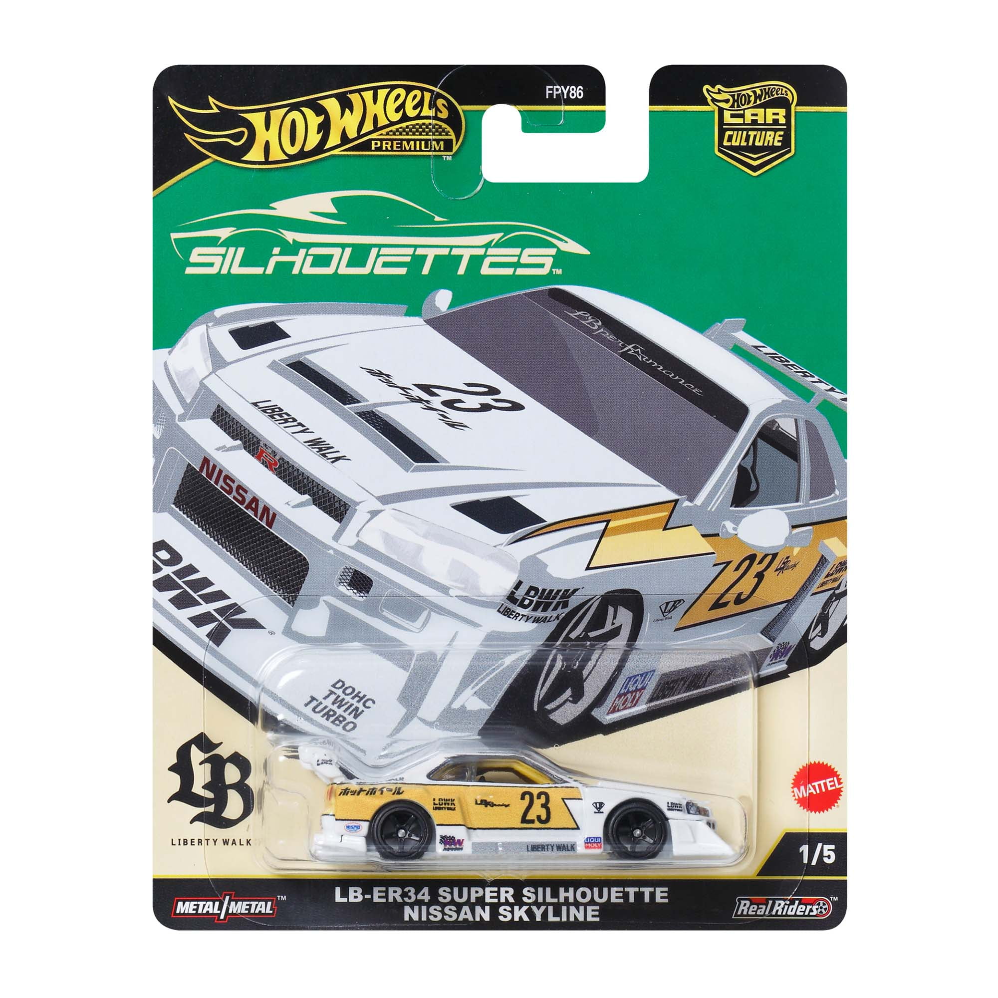 Hot Wheels Premium Car Culture Silhouettes LB-ER34 Super