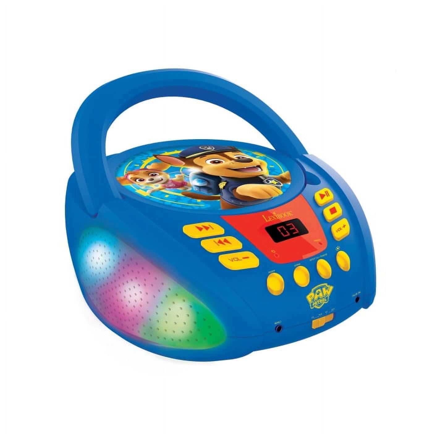 Lexibook Paw Patrol Boombox Radio CD Player with Bluetooth