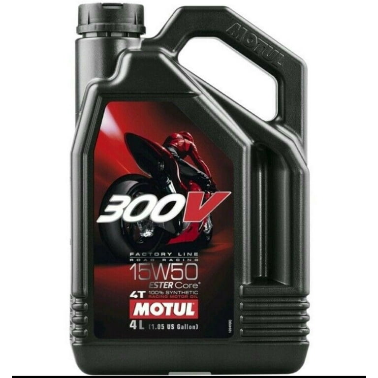 Motul Engine Motorcycle 300V 4T Competition 15W50 Synthetic Oil 4