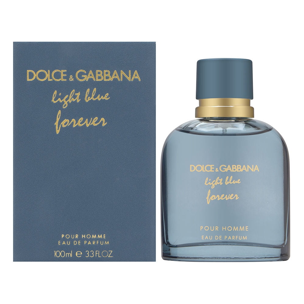 Dolce & Gabbana Light Blue Forever Eau De Parfum for Men, 3.3 Fl