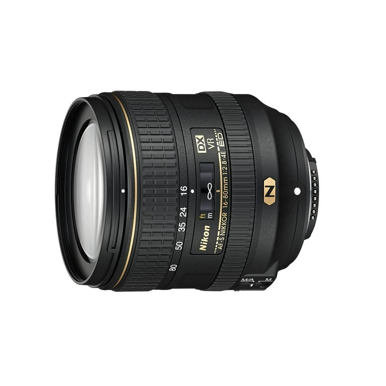 Nikon DSLR Camera AF-S DX NIKKOR 16-80mm f/2.8-4E ED VR Wide Angle