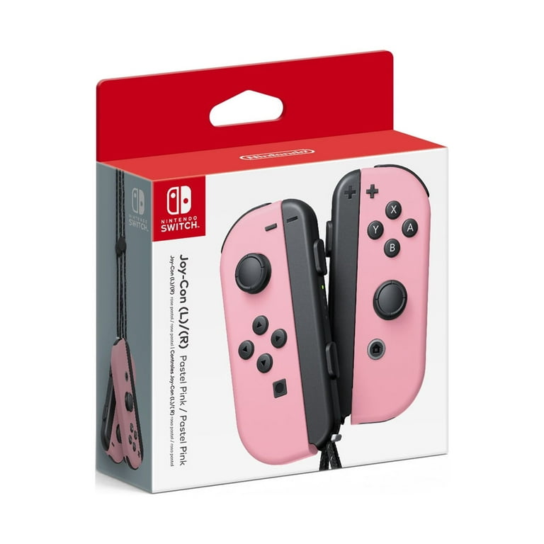 Nintendo Joy-Con (L/R) for Nintendo Switch, Pastel Pink - Walmart.com