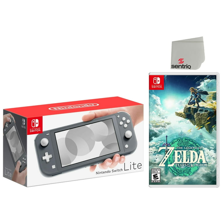 Nintendo Switch Lite 32GB Gray Edition and Legend of Zelda: Tears