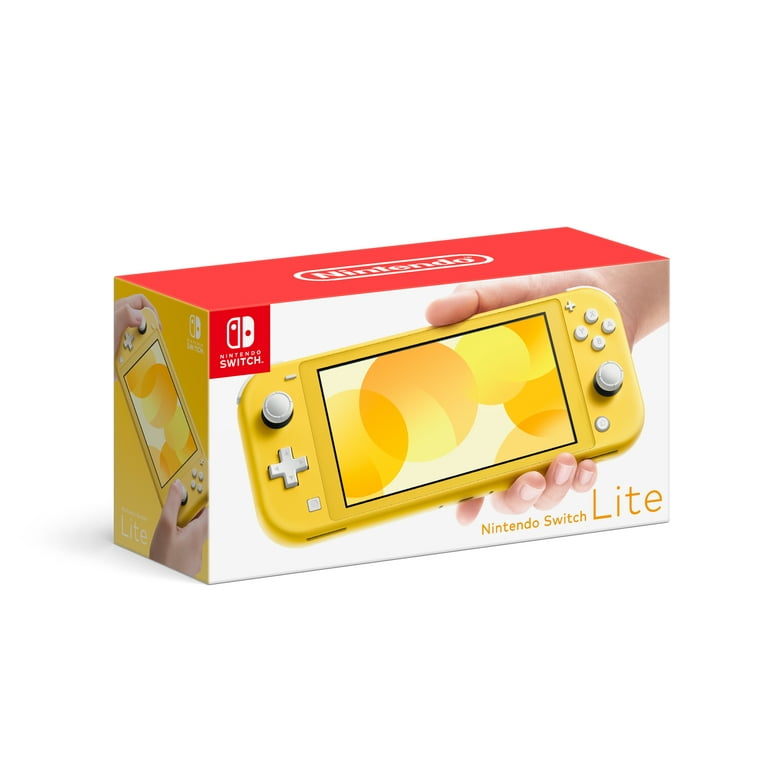 Nintendo Game System - Switch Lite Console, Yellow, Handheld Mode