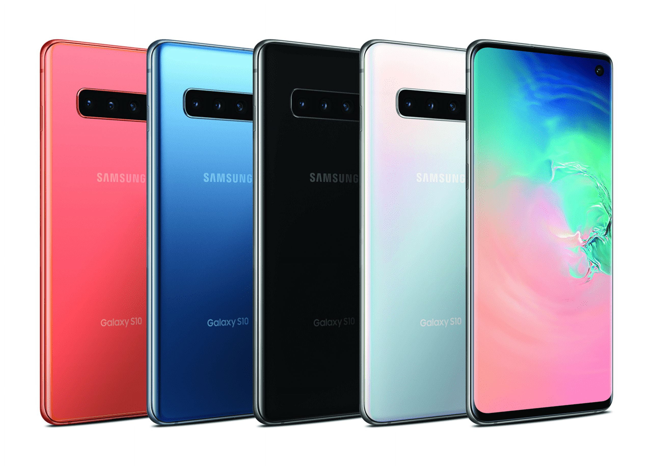 Samsung Galaxy S10 Unlocked Smartphone, 128GB/512GB, All Colors
